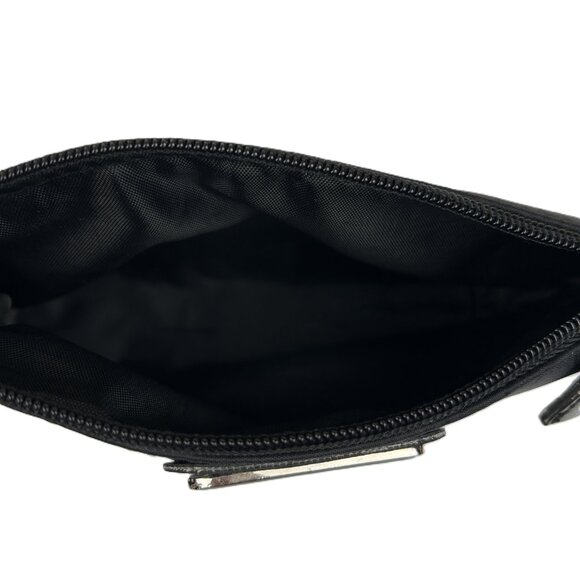 Modella Small Black Cosmetic Bag - Picture 4 of 7